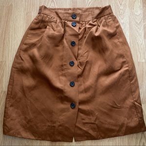 Jcrew Button Skirt 00